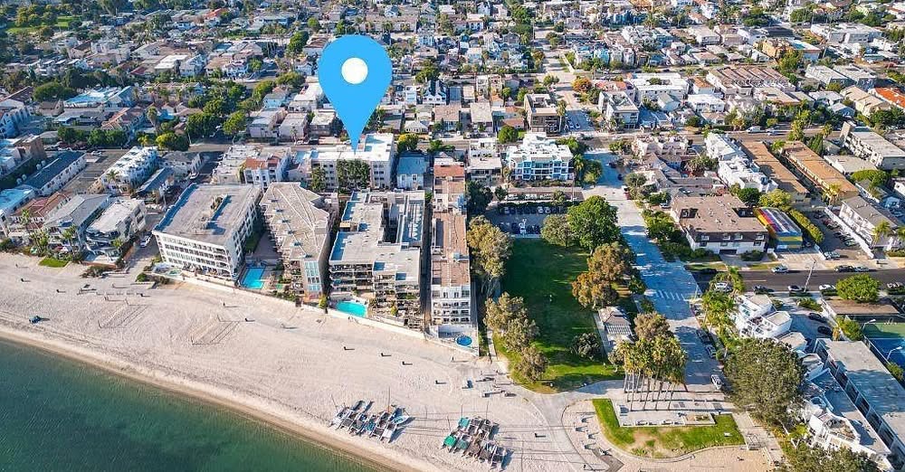 742 Neptune Avenue, Encinitas — aerial view